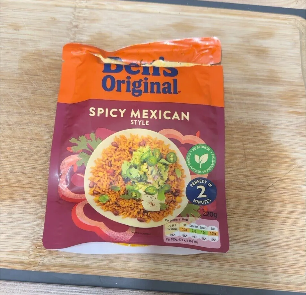 Spicy Mexican rice