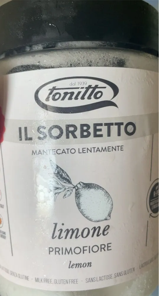 Il sorbetto limone primofiore