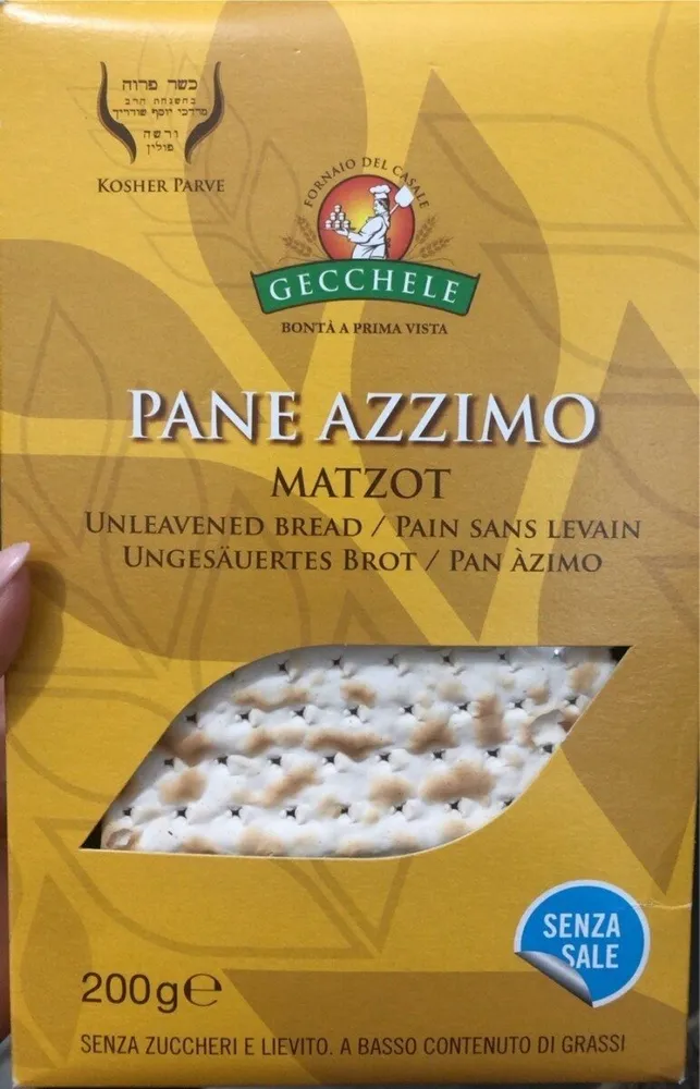 Pane azzimo