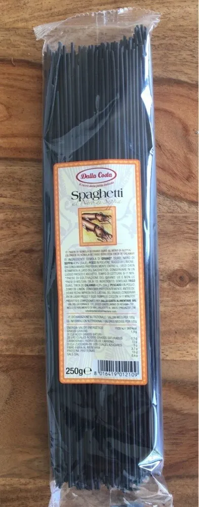 Spaghetti al Nero di Seppia