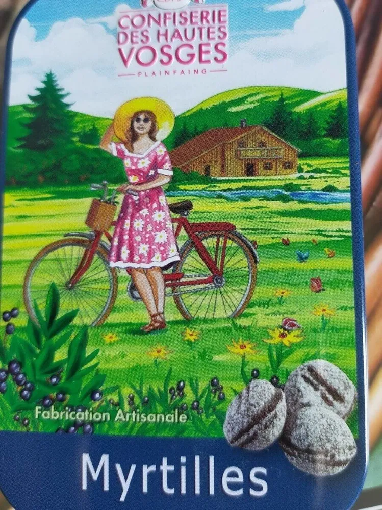 Confiserie des hautes Vosges à la myrtille