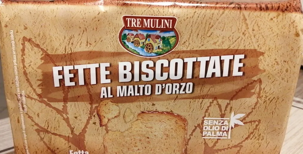 Fette biscottate al malto d'orzo