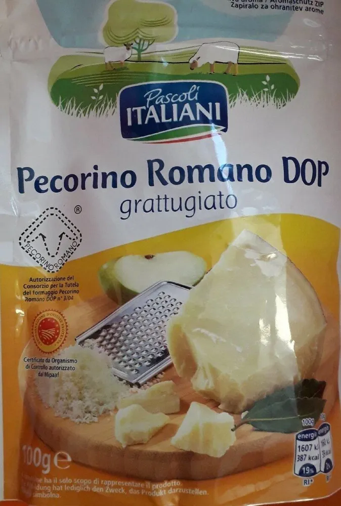 Pecorino romano dop grattugiato