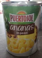 Ananas in pezzi