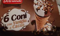 Coni vaniglia e cacao