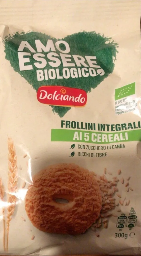 Frollini integrali ai 5 cereali