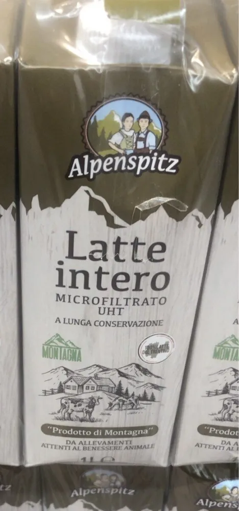 Latte intero microfillato