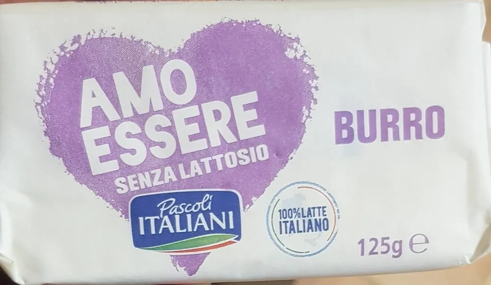 Burro senza lattosio