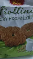 Frollini con riso e latte