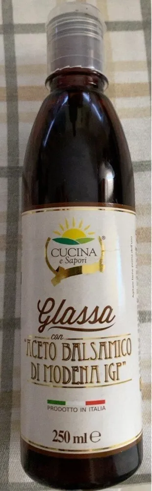 glassa con aceto balsamico di modena igp