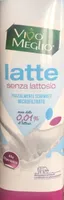 Latte senza lattosio parzialmente scremato
