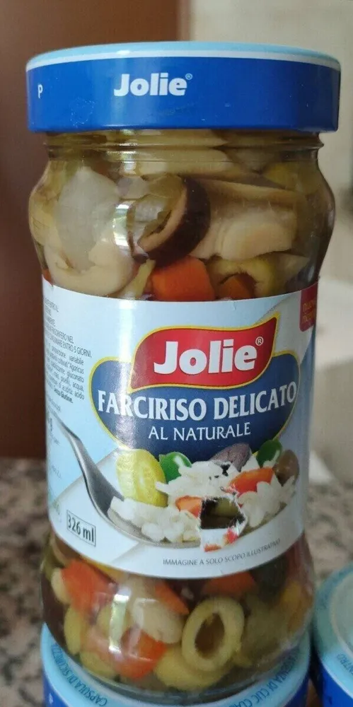 Jolie farciriso delicato al naturale