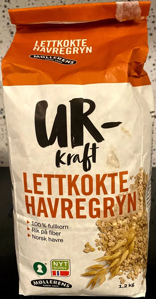 Lettkokte Havregryn