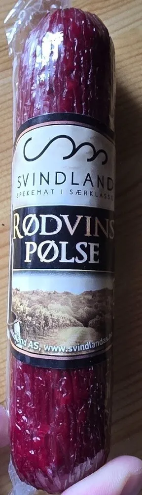 Rødvinspølse