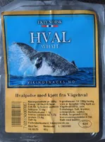 Hvalpølse Med Kjøtt Fra Vågehval