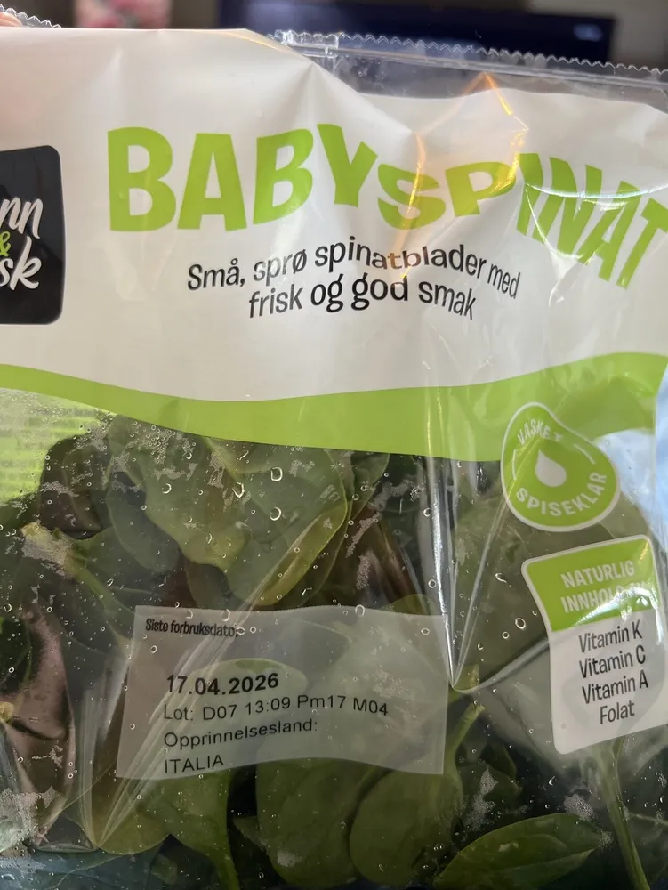 Super Babyspinat