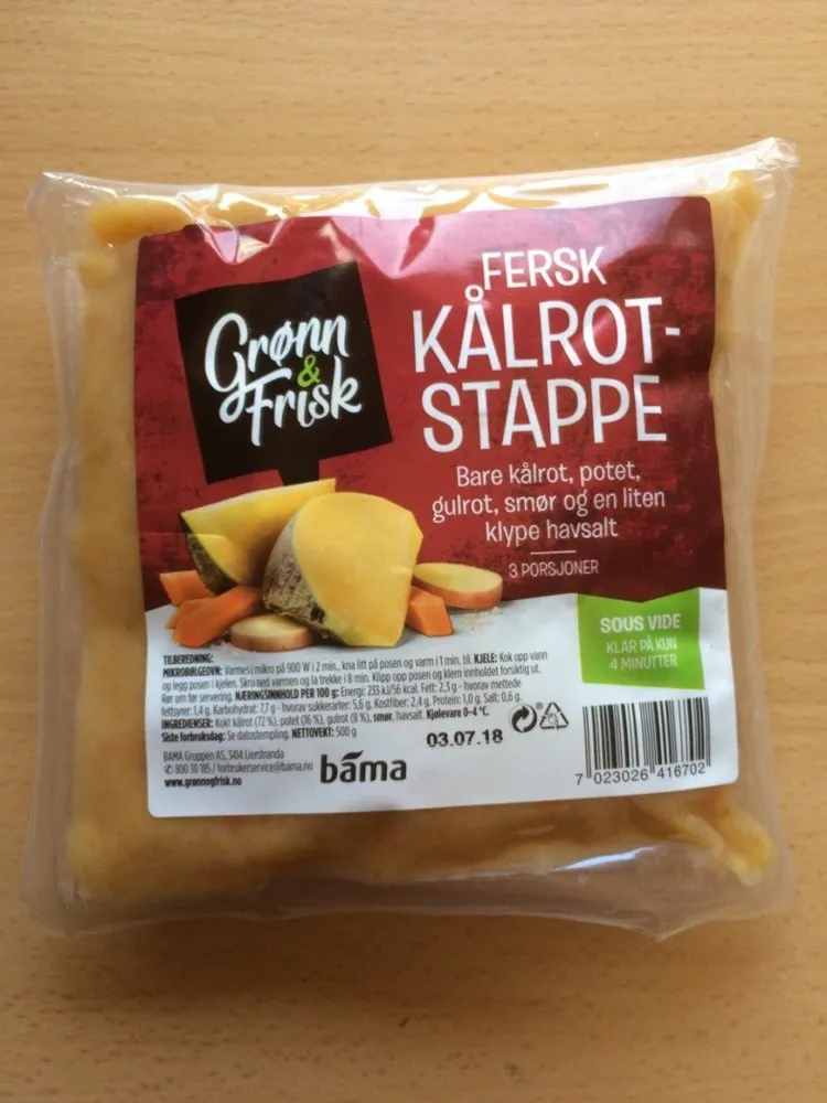 Fersk Kålrot-stappe