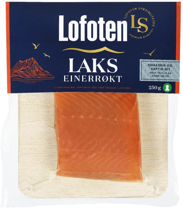 Laks Einerrøkt Bit 250g Lofoten