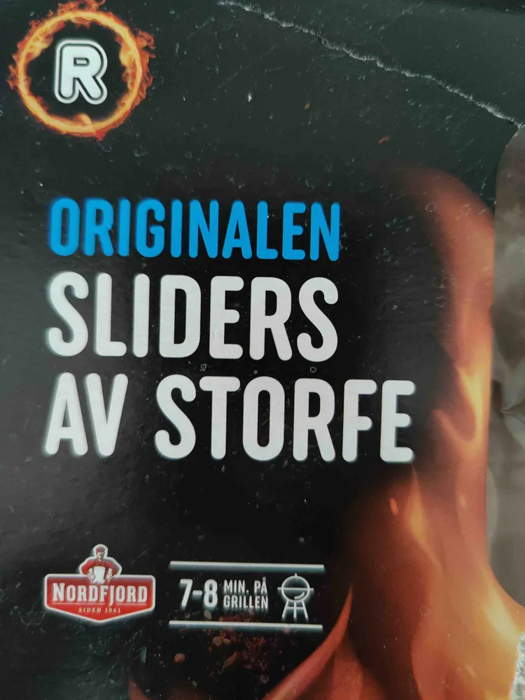 Sliders av storfe