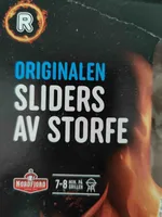 Sliders av storfe