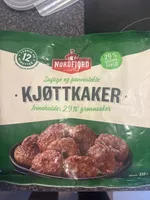 Kjøttkaker 28% Grønnsaker