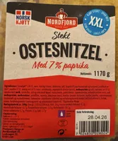 Ostesnitzel med 7% paprika