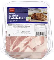 Coop Nakkekotelett uten Ben 400g