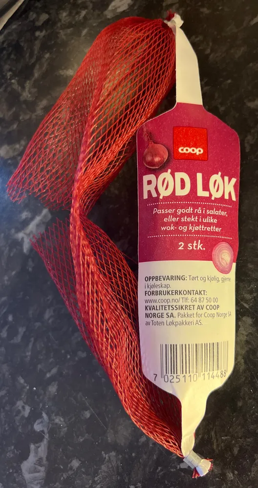 Rød løk