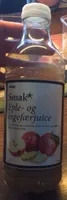 Smak eple og ingefærjuice