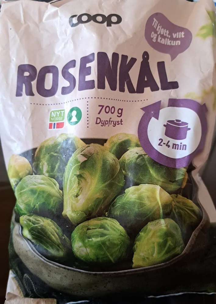 Coop Rosenkål 700g