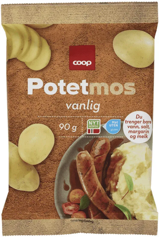Coop Potetmos Vanlig 90g
