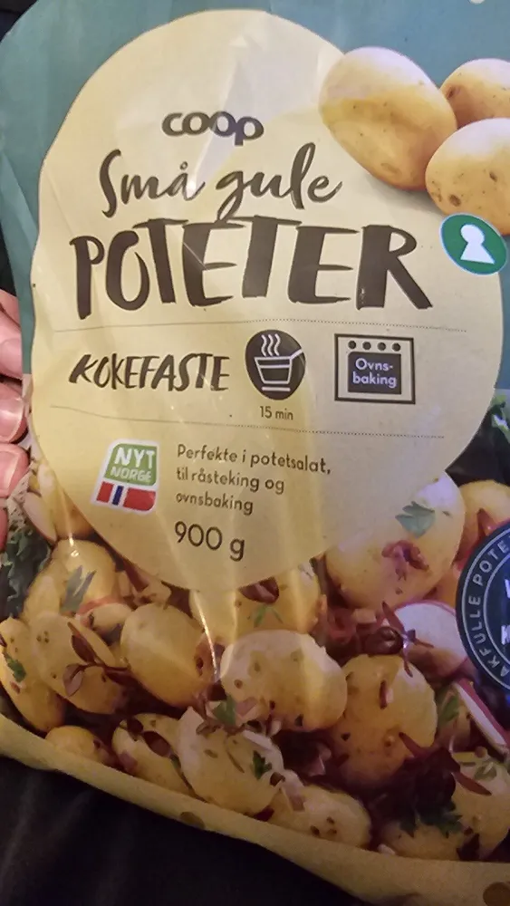 Små gule Poteter