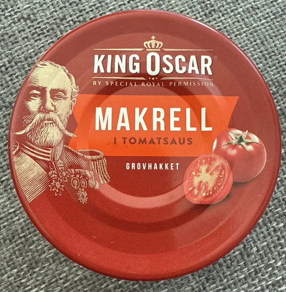 Grovhakket Makrell I Tomat