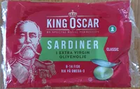 Sardiner i Extra Virgin olivenolje