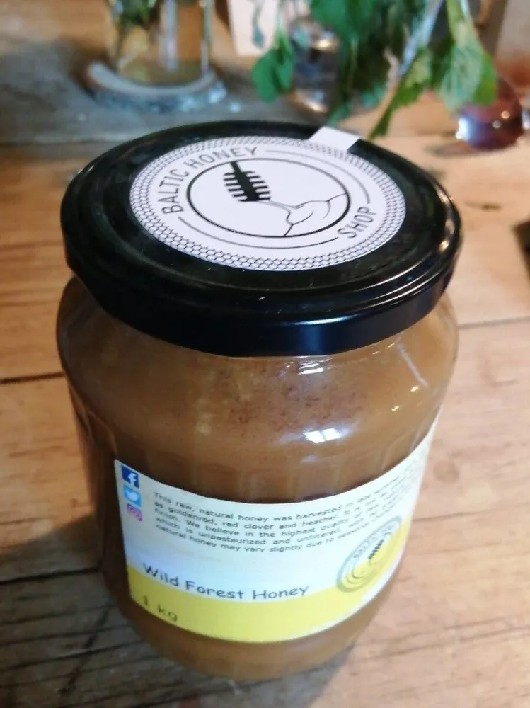 Baltic wild forest honey