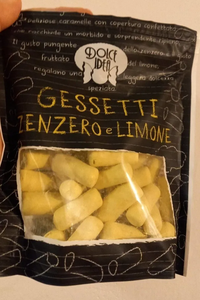 Gessetti zenzero e limone