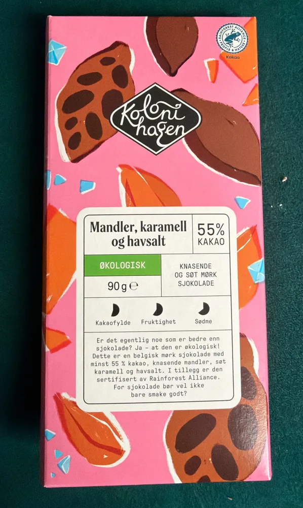 Mandler, Karamell Og Havsalt