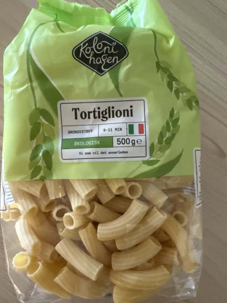 Økologisk Tortiglioni