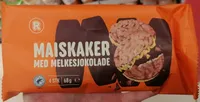 Maiskaker med melkesjokolade