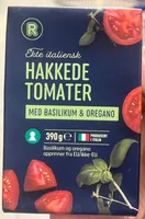 Tomater hakkede med basilikum og oregano