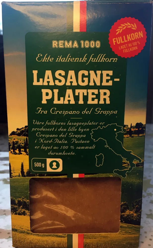 Lasagneplater