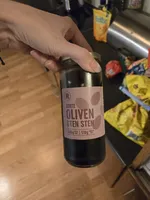 Sorte Oliven Uten Sten