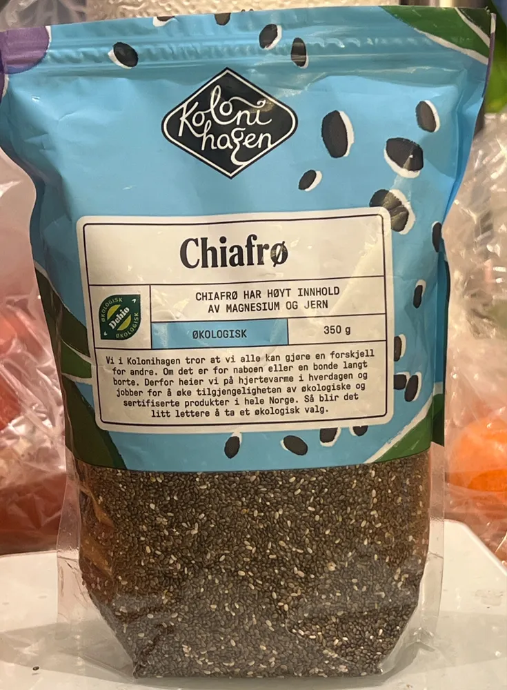 Økologiske Chiafrø