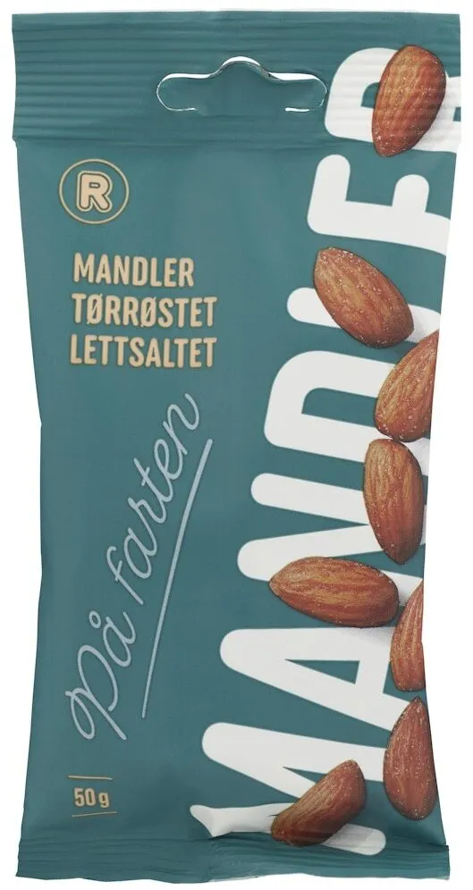Røstede mandler