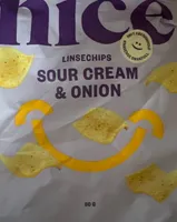 Linsechips Sour Cream & Onion