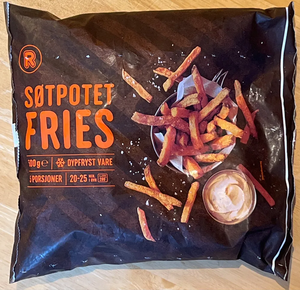 Søtpotet Fries