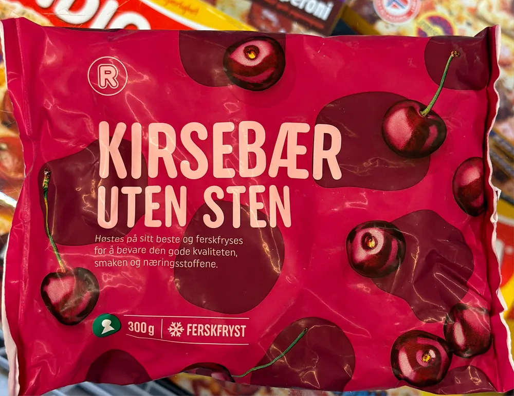 Kirsebær uten sten