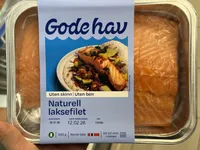 Naturell laksefilet uten skinn