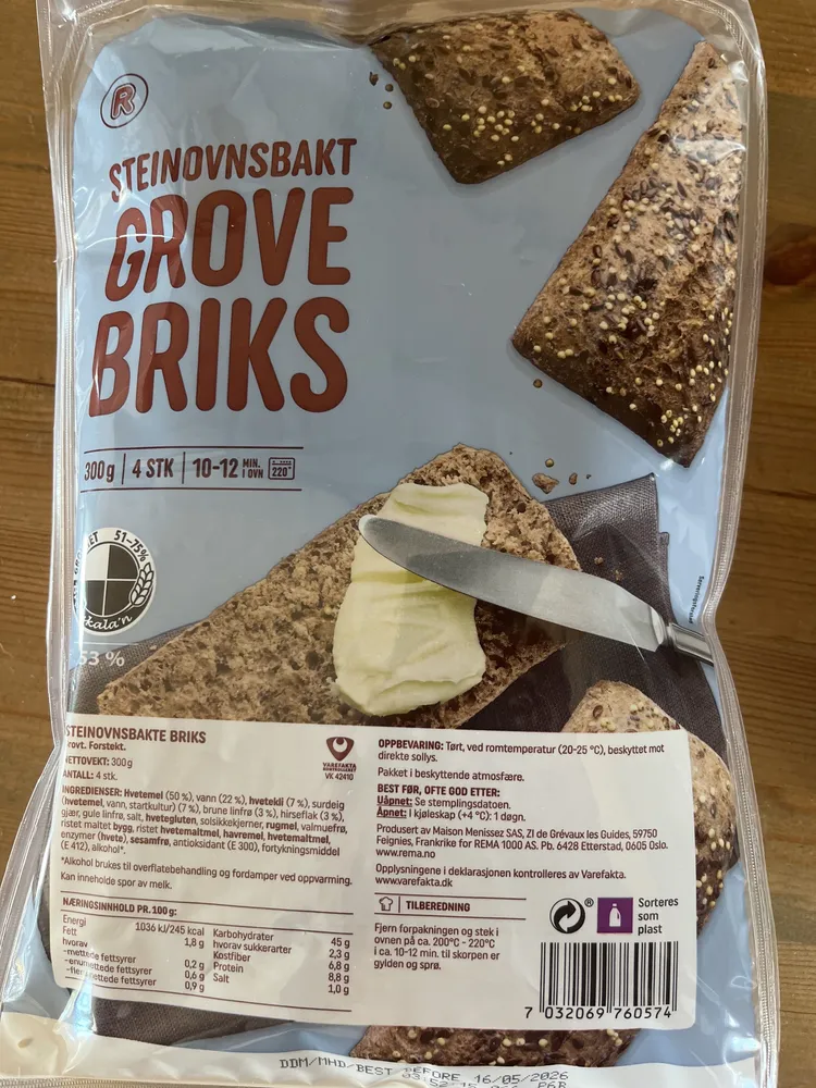 Steinovnsbakt Briks