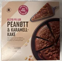 Peanøtt & Karamell-kake